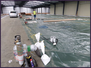 large area integrity test
