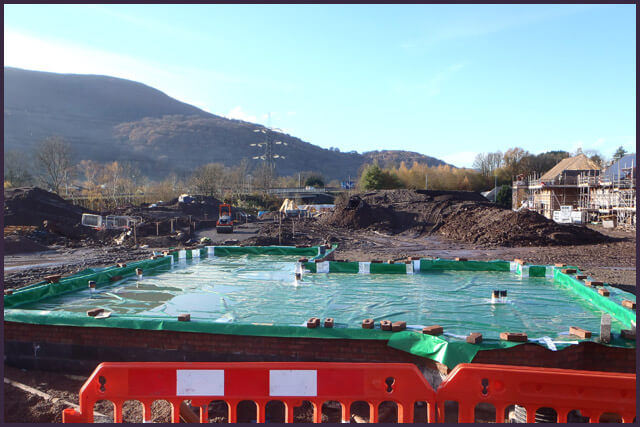 residential building site membrane testing